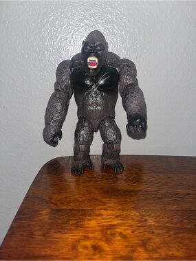 Poseable Gorilla Action Figure - Dark Brown